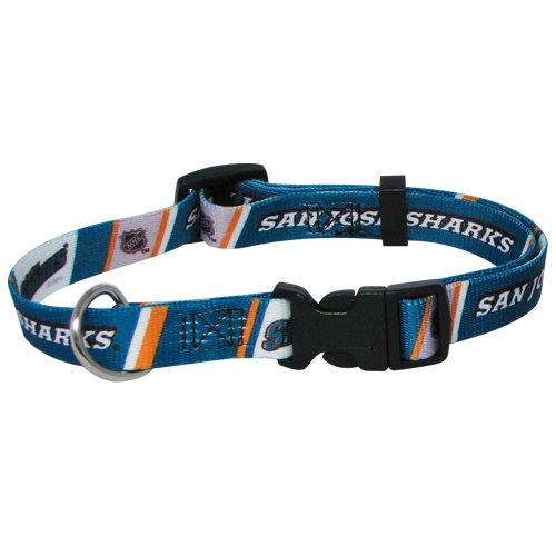 San Jose Sharks Dog Collar - Small