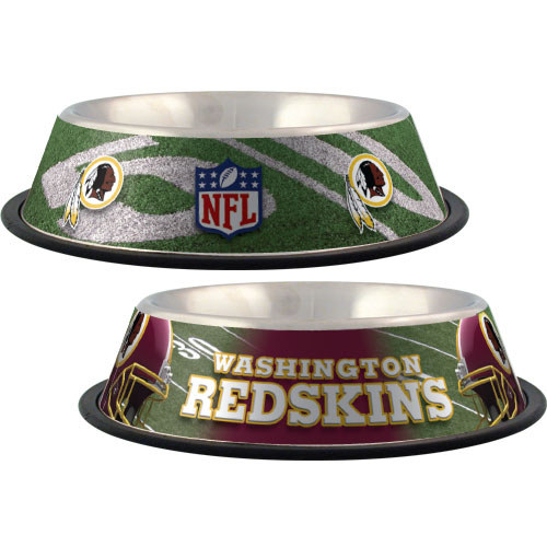 38 x 2 WAS REDSKINS-PET BOWL DESIGN