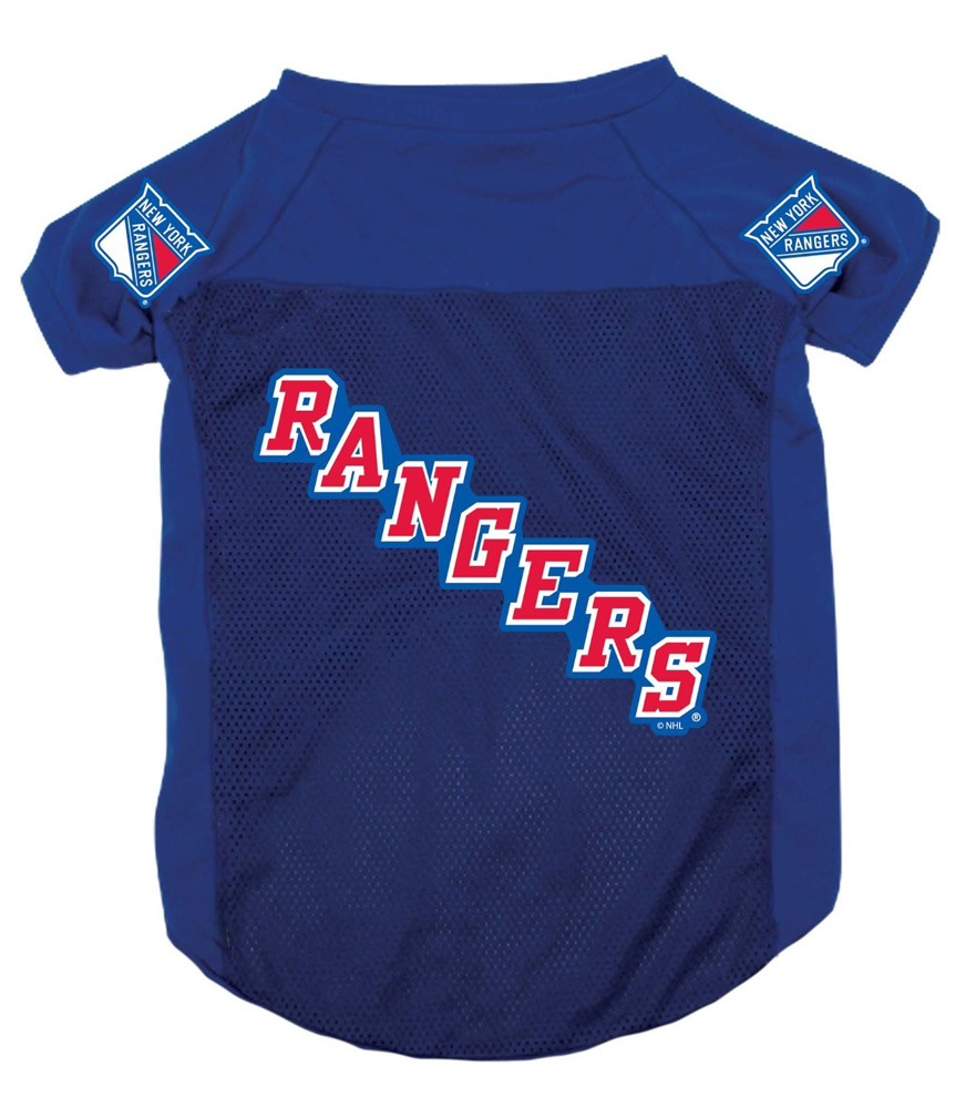 New York Rangers Dog Jersey - Small