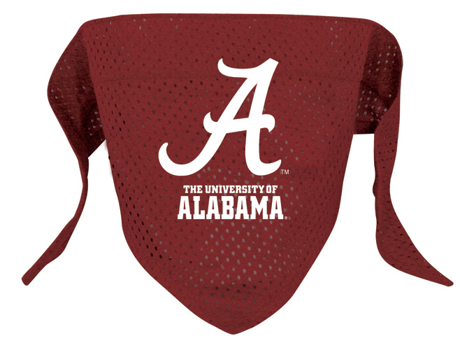 ALABAMA,UNIV DOG BANDANA - Large