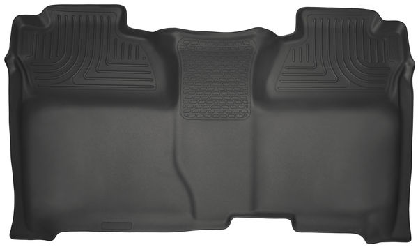 14-17 SILVERADO/SIERRA 1500/2500/3500 CREW CAB 1 PIECE 2ND SEAT FULL COVERAGE FLOOR LINER BLACK