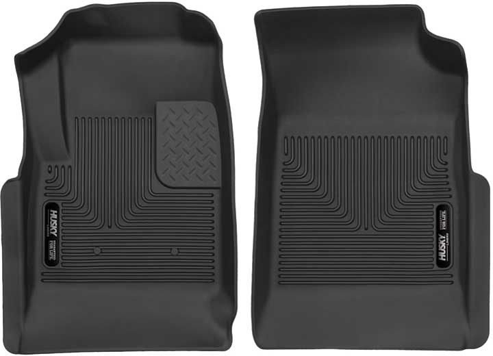 15-C CANYON/COLORADO X-ACT CONTOUR SERIES FRONT FLOOR LINERS BLACK