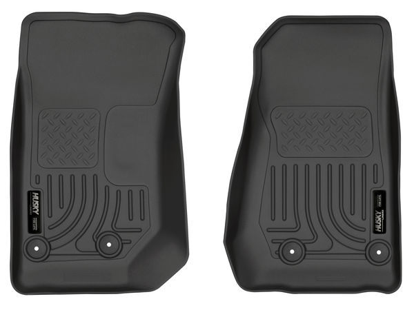 14-16 WRANGLER JK 2/4 DOOR FRONT FLOOR LINER WEATHERBEATER BLACK