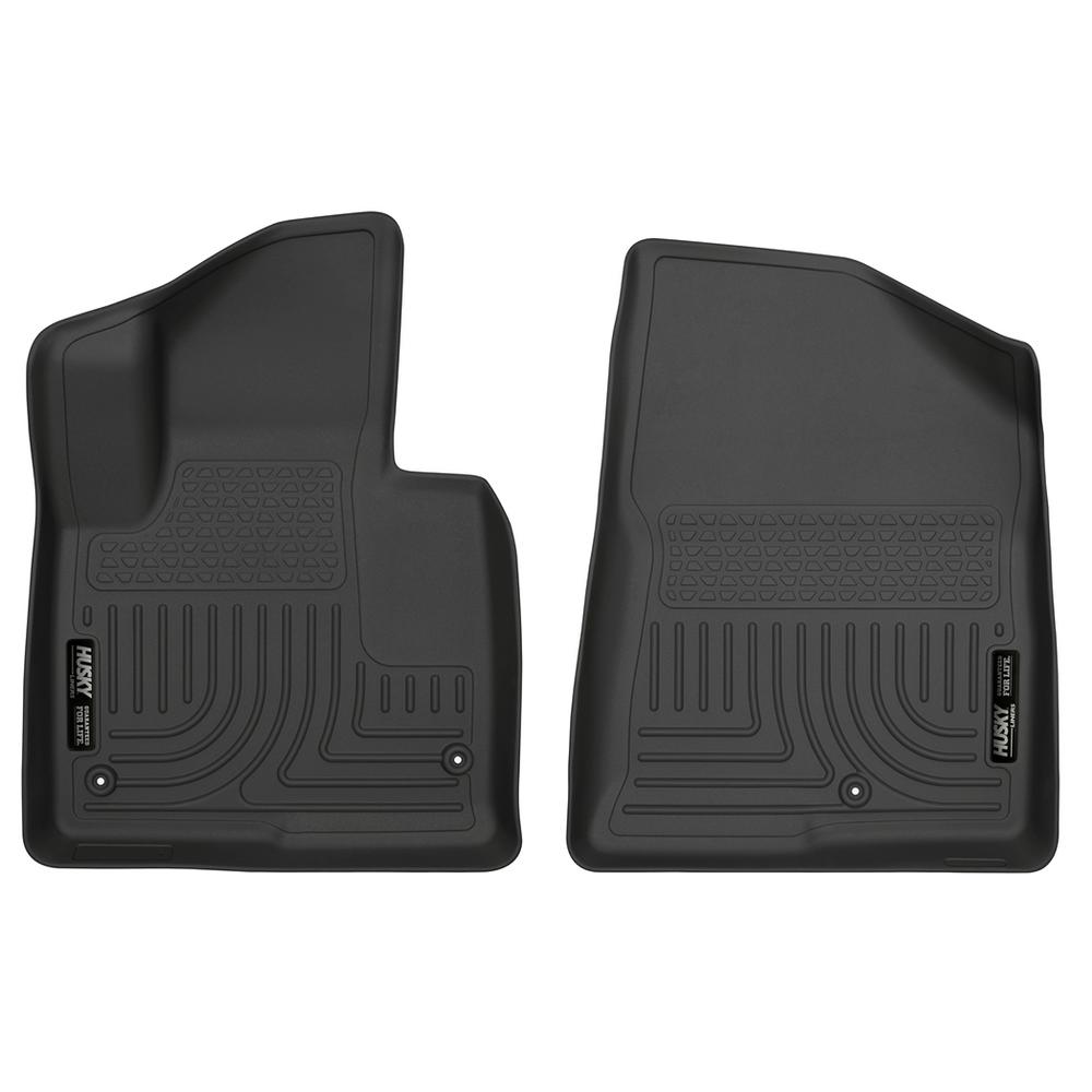 13-17 SANTA FE SPORT/SPORT 2.0T FRONT FLOOR LINERS WEATHERBEATER SERIES BLACK