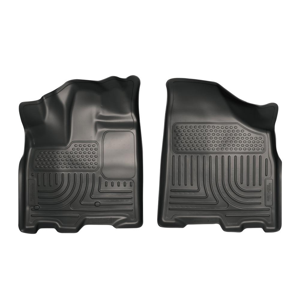 11-C SIENNA 7/8 PASSENGER MODEL FRONT FLOOR LINERS BLACK