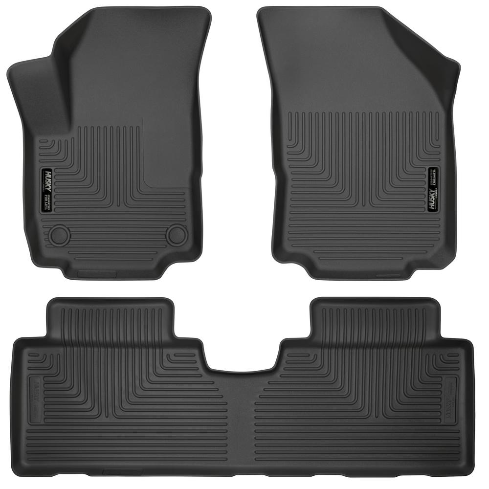 18-C EQUINOX FRONT/2ND SEAT FLOOR LINERS BLACK