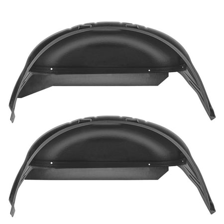 21C F150 REAR WHEEL WELL GUARDS BLACK