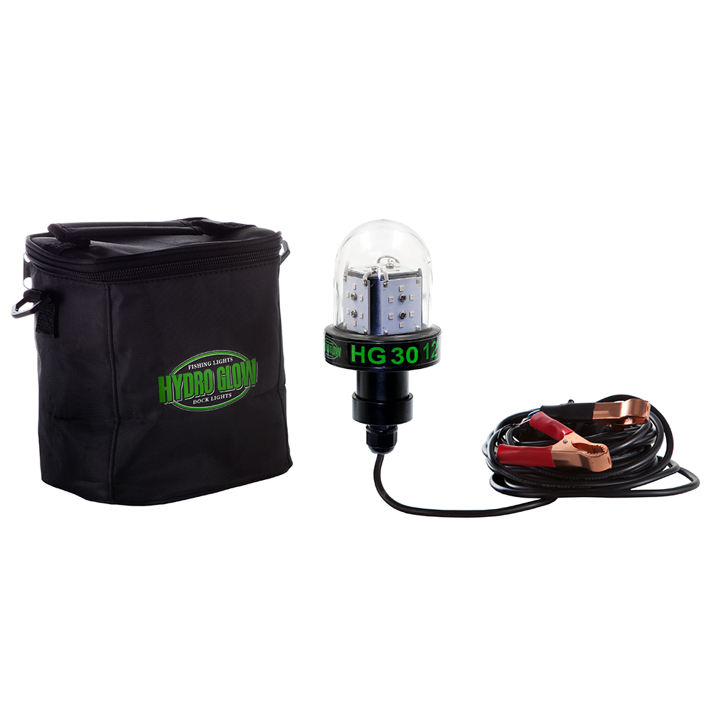 Hydro Glow HG30 30W/12V Deep Water LED Fish Light - Green Globe Style