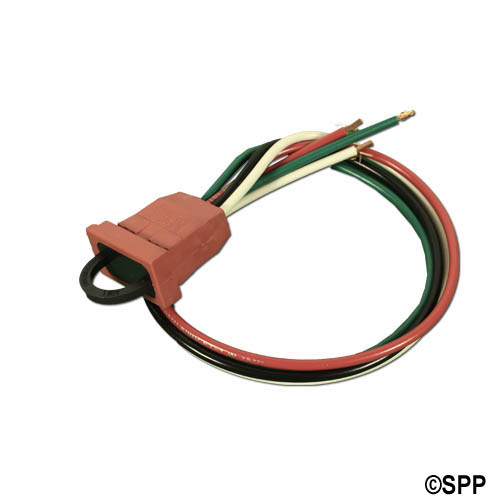 Receptacle, Red, 14/4, Pump1/2