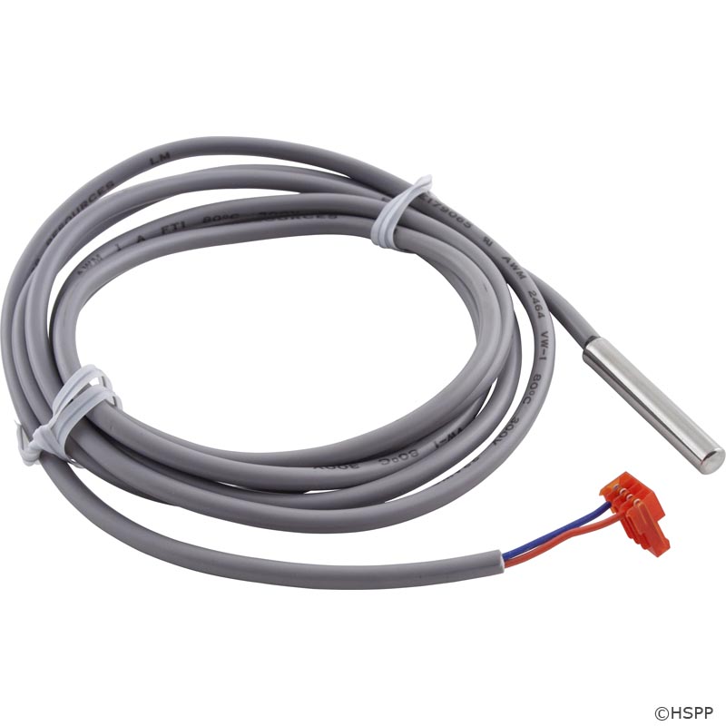 Sensor, Temperture, HydroQuip, 72"Cable x 1/4"Bulb, 4 Pin Plug