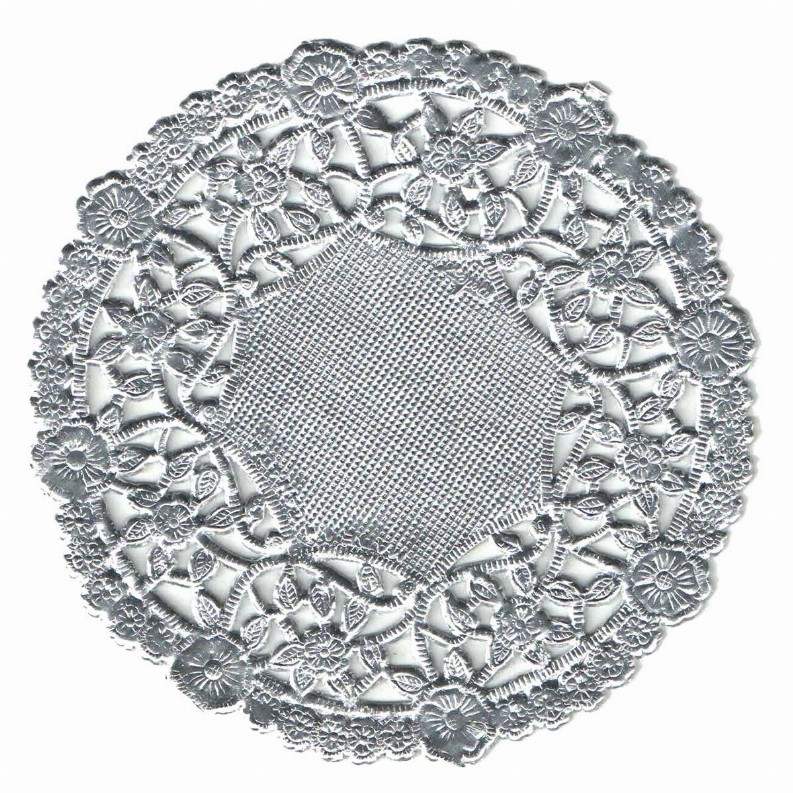 Doilies - 12inSilverRound