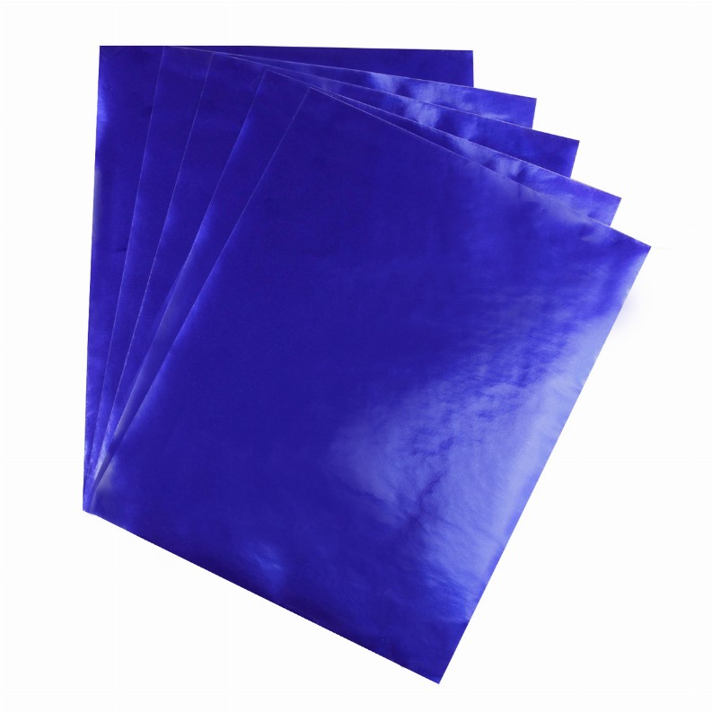 Metallic Paper 8.5inx11in Dk. Blue 