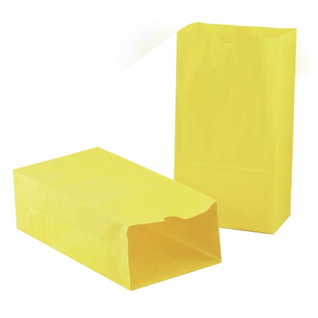 Paper Bags -  #6 Yellow