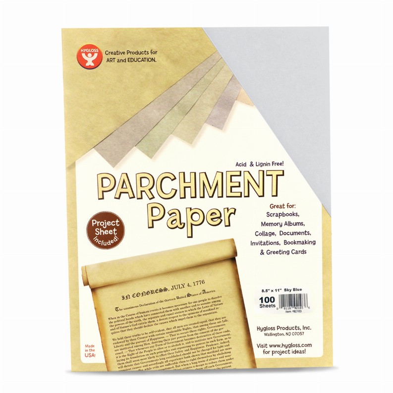 Parchment Paper - Sky Blue