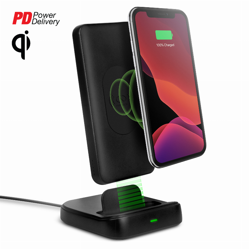  Core 2-in-1 Charging Dock + Wireless Power Bank