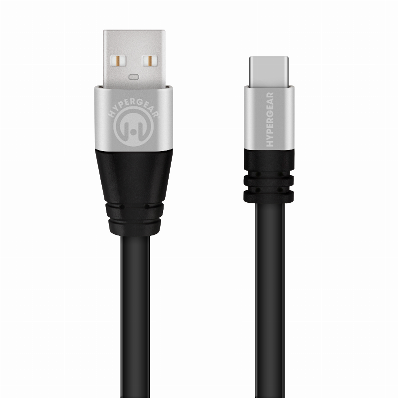  Flexi USB-A to USB-C Charge/Sync Flat Cable 10ft