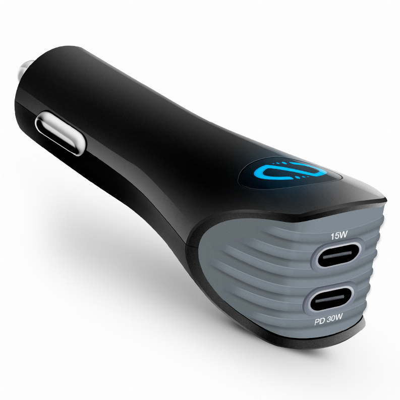  Turbo 30W USB-C PD + USB-C Car Charger