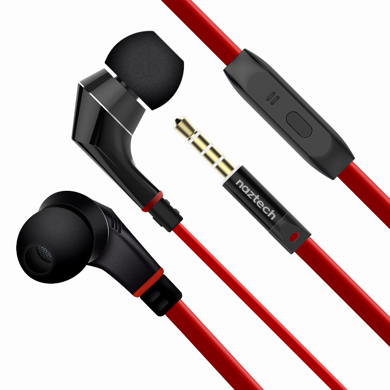  NX80 Stereo Earphones with Mic 3.5mm 