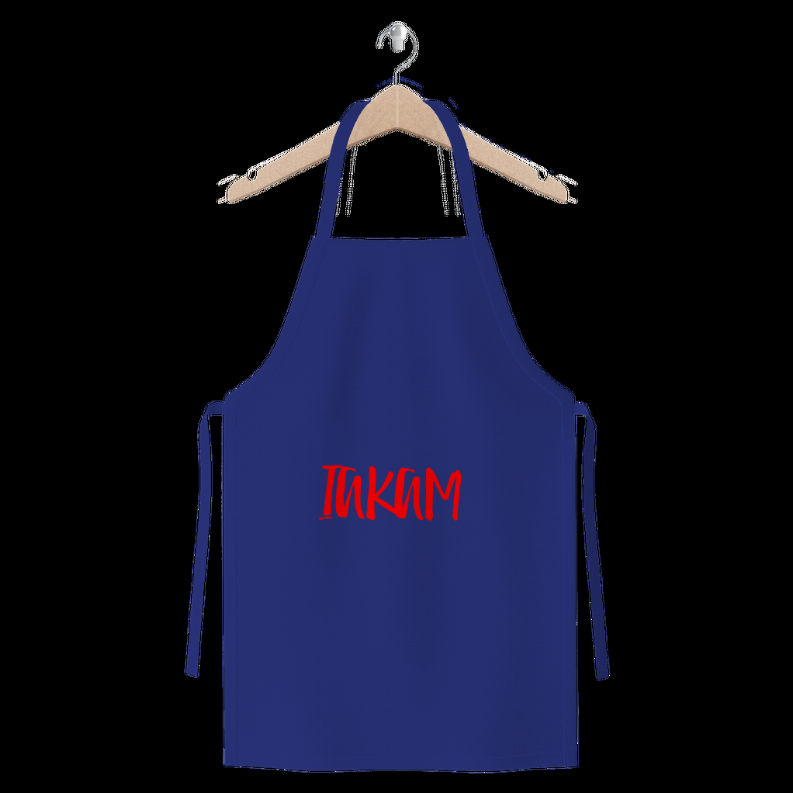 IAKAM Red Premium Jersey Apron   One Size   Royal Blue