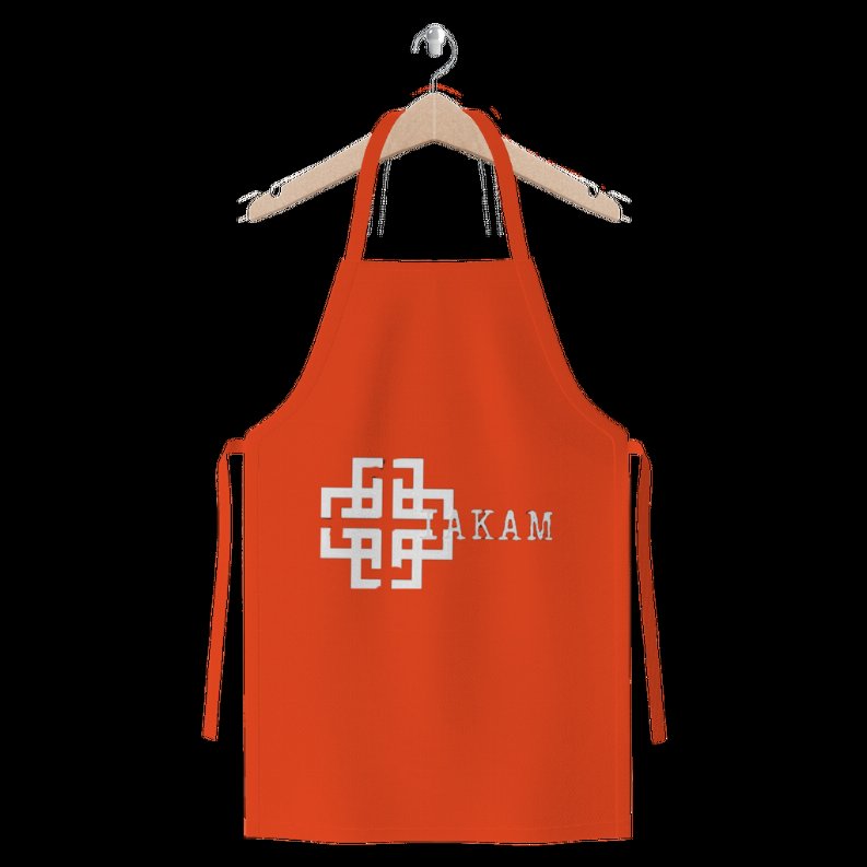 KAM S9 Premium Jersey Apron      Orange