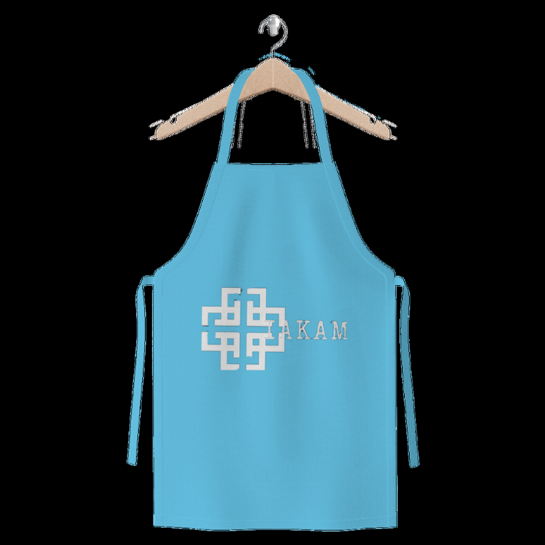 KAM S9 Premium Jersey Apron      Light Blue