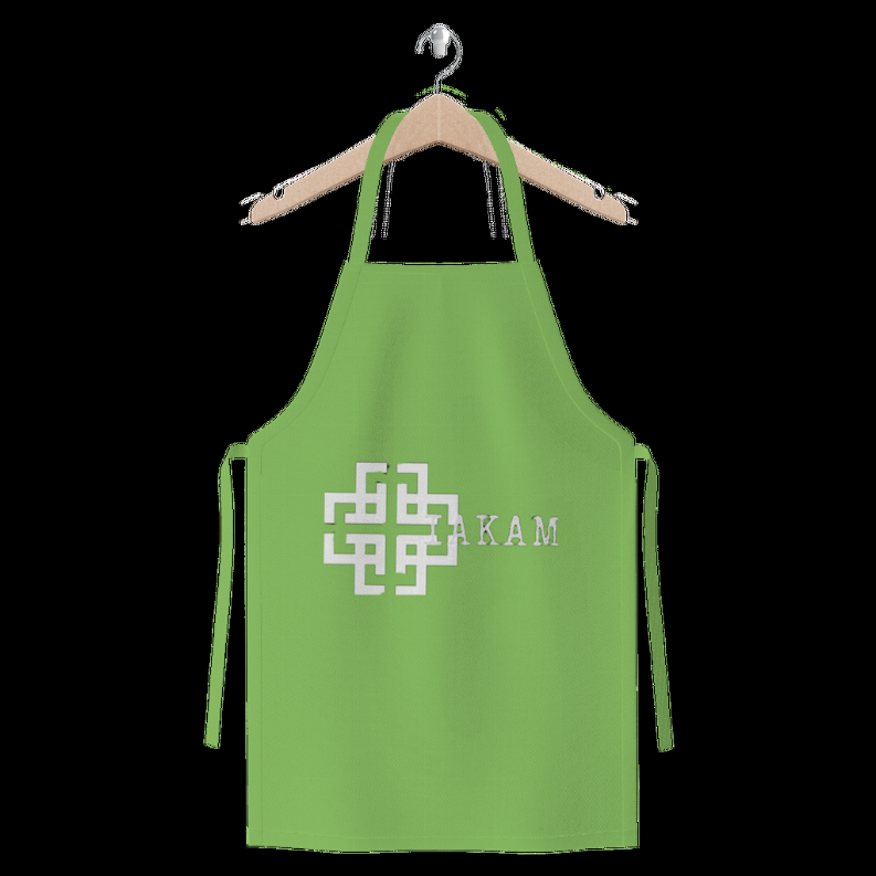 KAM S9 Premium Jersey Apron      Light Green