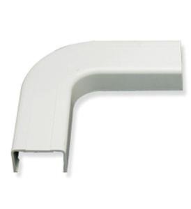 FLAT ELBOW- 3/4in- WHITE- 10PK