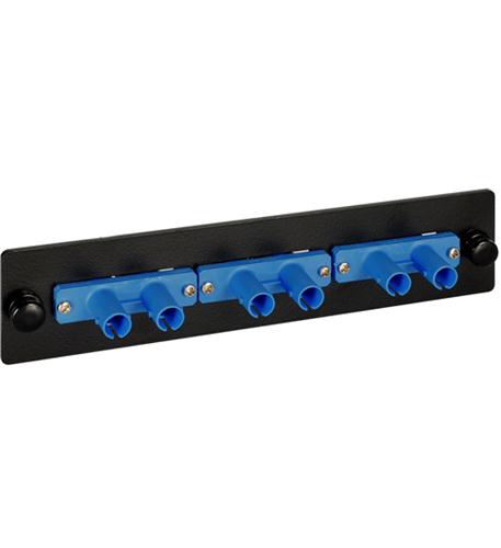 Adapter Panel 3-Duplex St Ceramic Bl- Sm