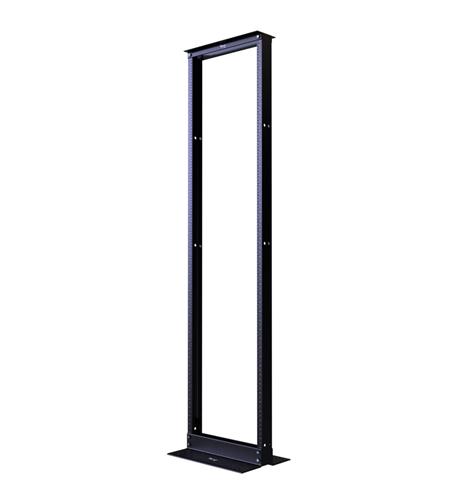 Distribution Rack Black- 6Ft 38 Rms