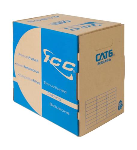 CAT6 PLENUM VALUE LINE 500 MHz WHITE