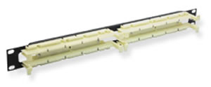 Patch Panel- 110- 100-Pair- 1 Rms