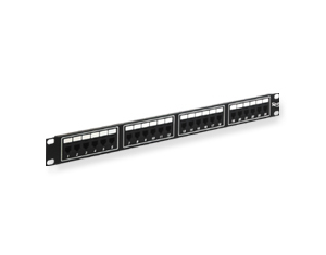 Patch Panel- Usoc- 6P6C- 24-Port- 1 Rms