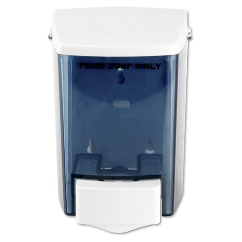Encore Foam-eeze Bulk Foam Soap Dispenser, See Thru, 900 mL, 4.5" x 4" x 6.25", White