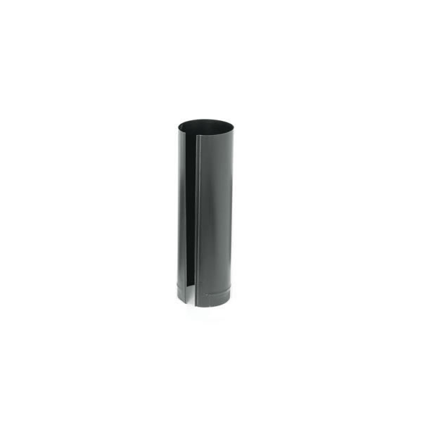 7" X 24" Snap-Lock Black Stovepipe - BM0112