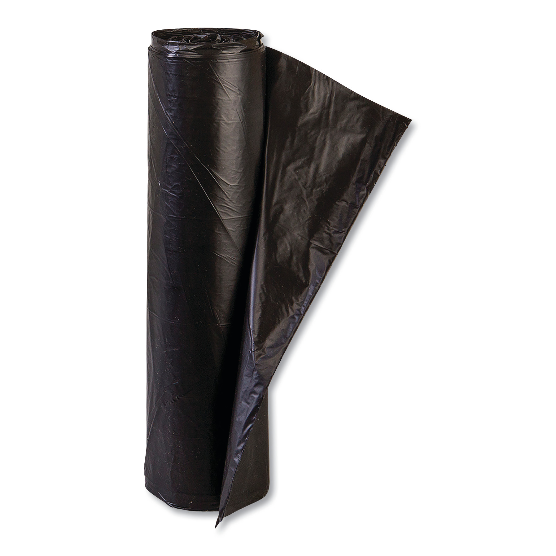 Interleaved High-Density Can Liners, 30 x 43, 33 gal, 14mic, Blue, 250/Case