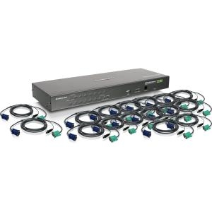 16 Port USB KVM Switch