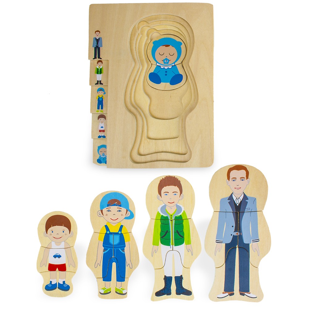 Gregory Grows Up Layered Jigsaw Puzzle