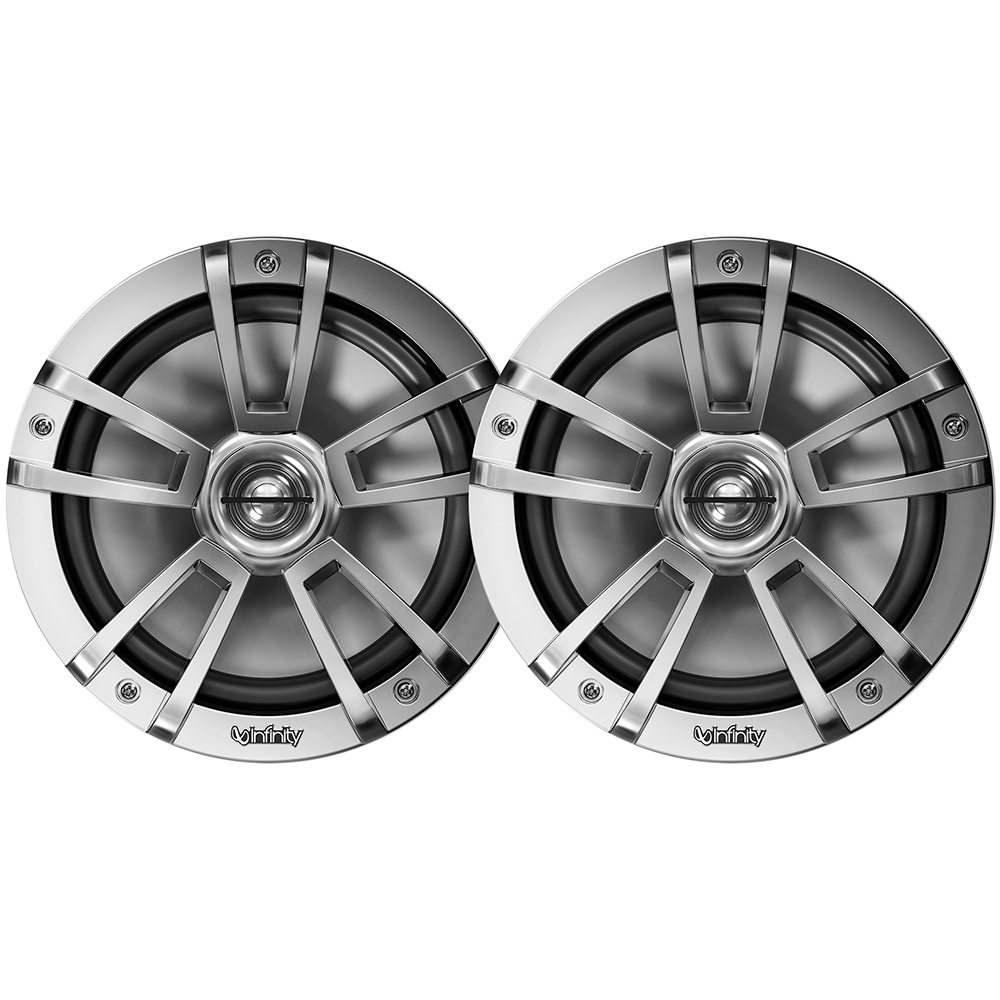 Infinity 822MLT 8" 2-Way Multi-Element Marine Speakers - Titanium