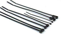 Cable Ties 8 in. Blk 40 Lb 100Pk Metra