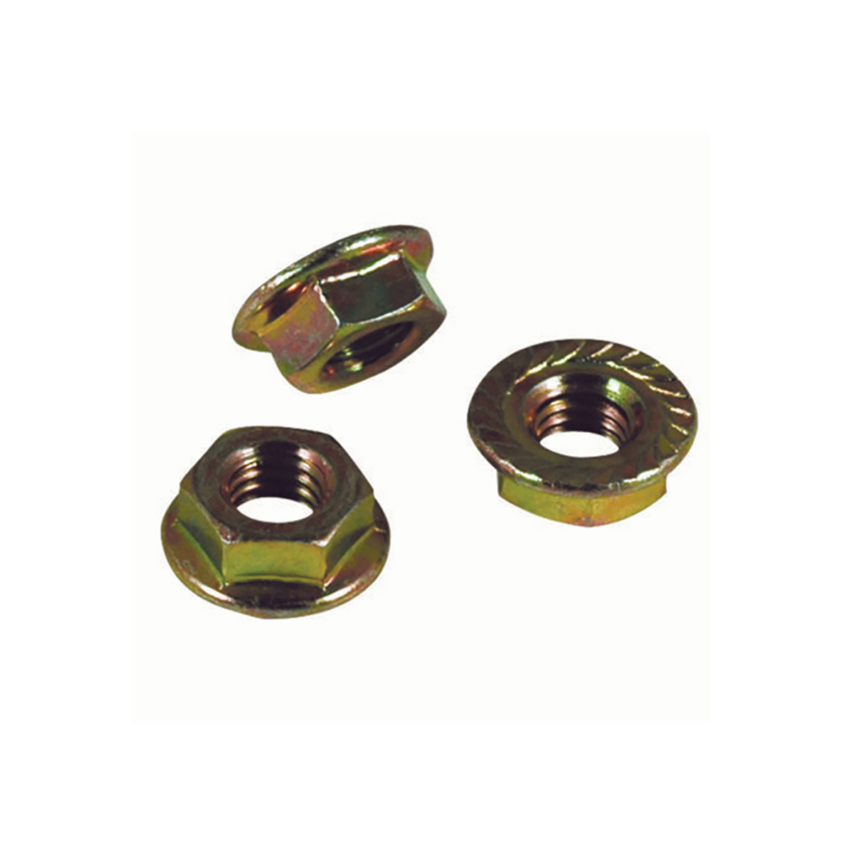 Anodiz Flan Serrat Lock Nut 5-16in 50Pk