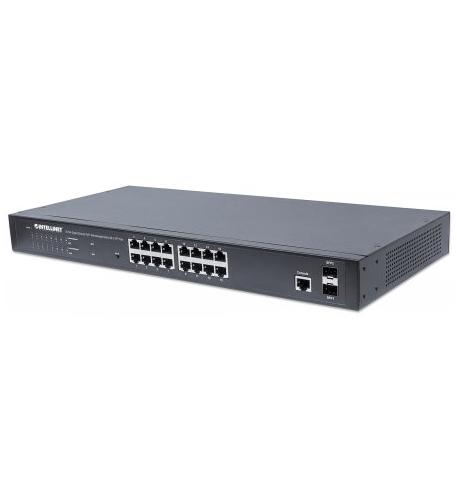 16 Port Gigabit Poe+ Mgd Switch