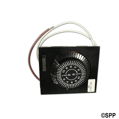 Time Clock, Intermatic, 24HR, 115V, 20A, SPST, Panel Mount