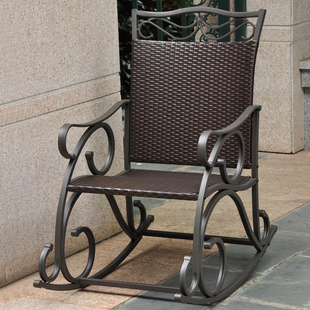 Valencia Resin Wicker/Steel Rocker