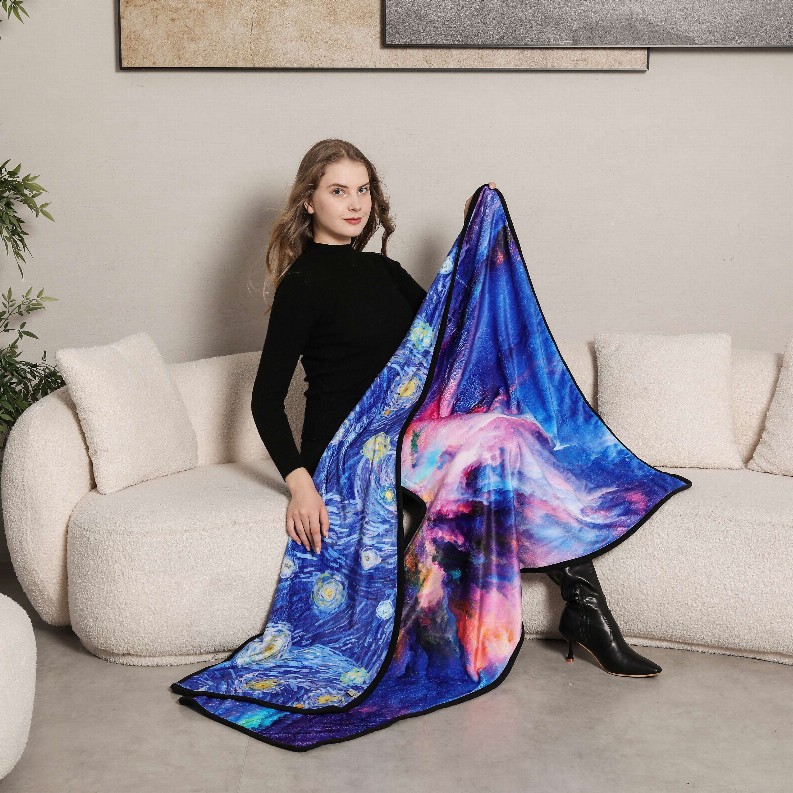 Double-Sided Super Soft Wearable Throw