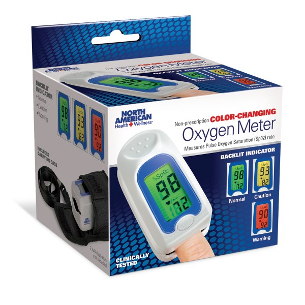 North American JB7649 Color Coded Oxygen Meter