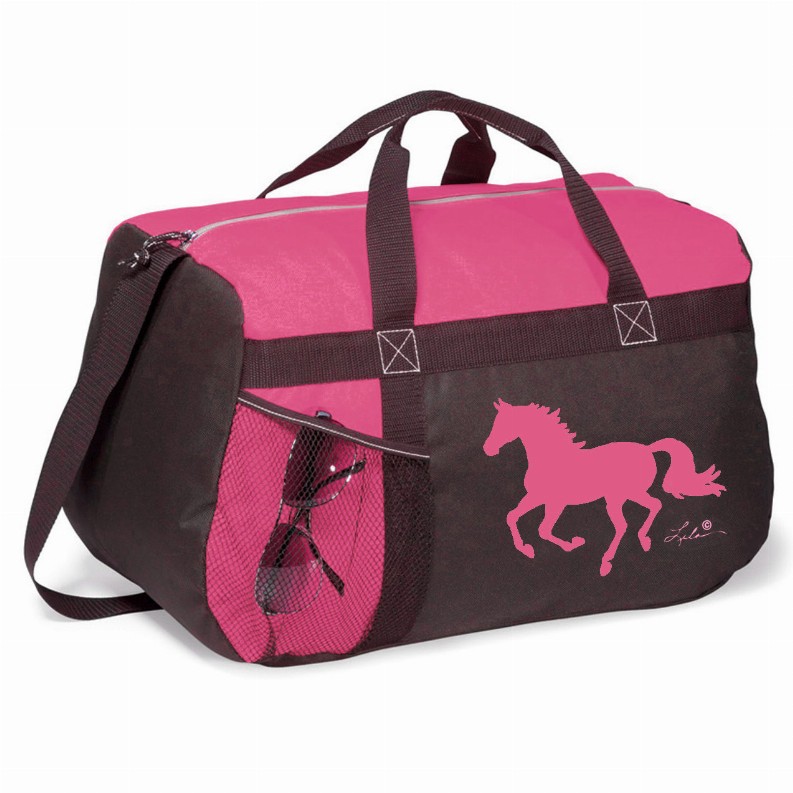 AWST Int Lila Galloping Horse Duffle Bag