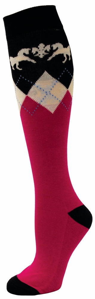 Equine Couture Ladies Hadley Knee Hi Socks