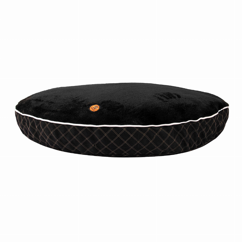 Halo Round Natasha Dog Bed M Black