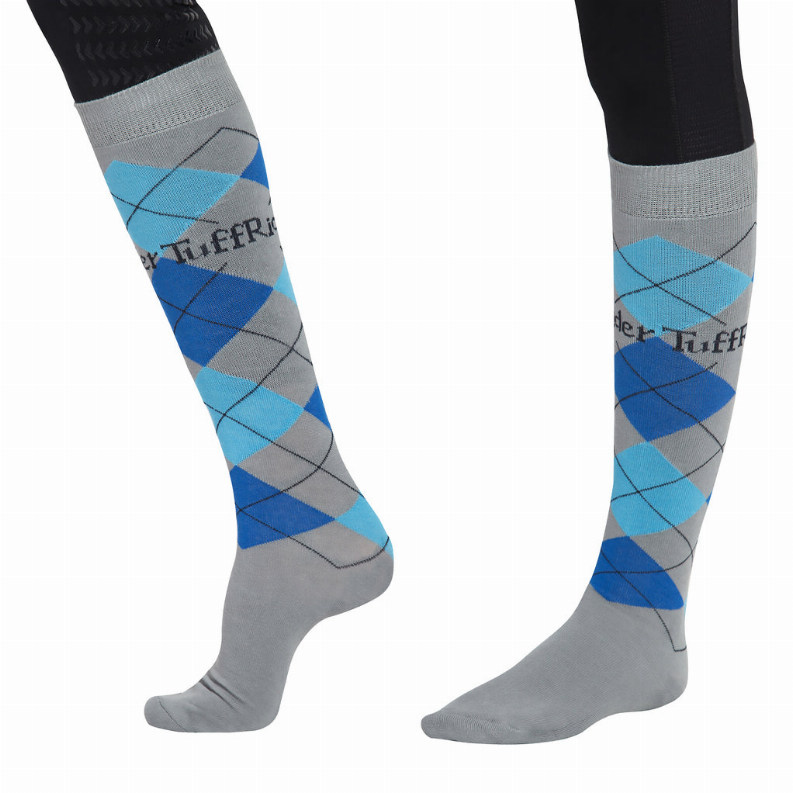 TuffRider Argyle Knee Hi Socks