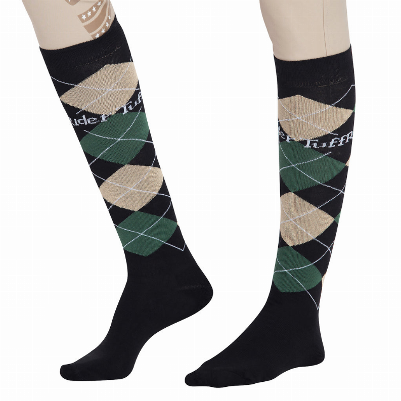 TuffRider Argyle Knee Hi Socks